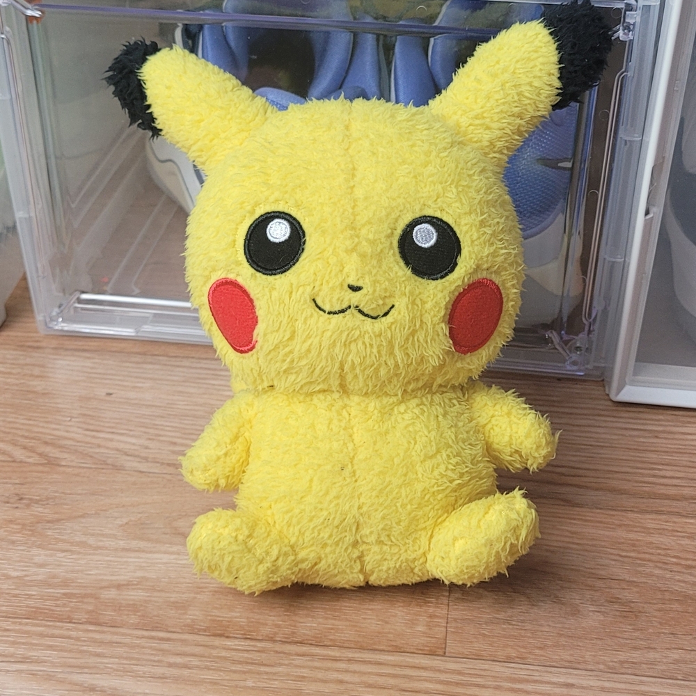 Sekiguchi Pokemon Plush Doll Moco Moco Pikachu (Boy)